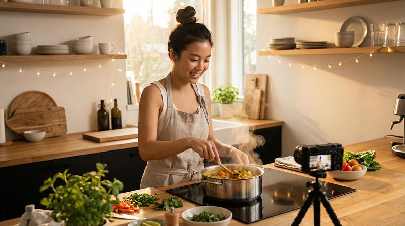 糖心vlog美食视频